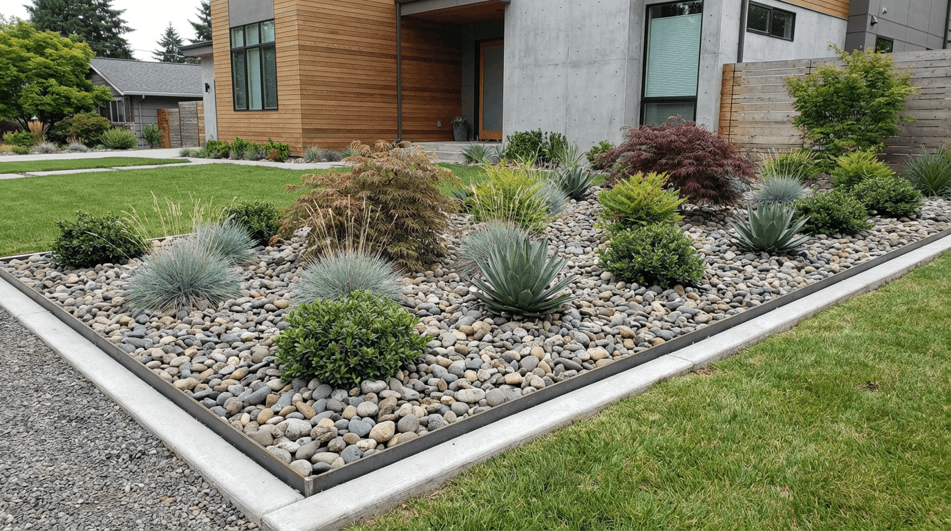 Pea Gravel vs River Rock: Appearance, Cost, and Maintenance Compared
