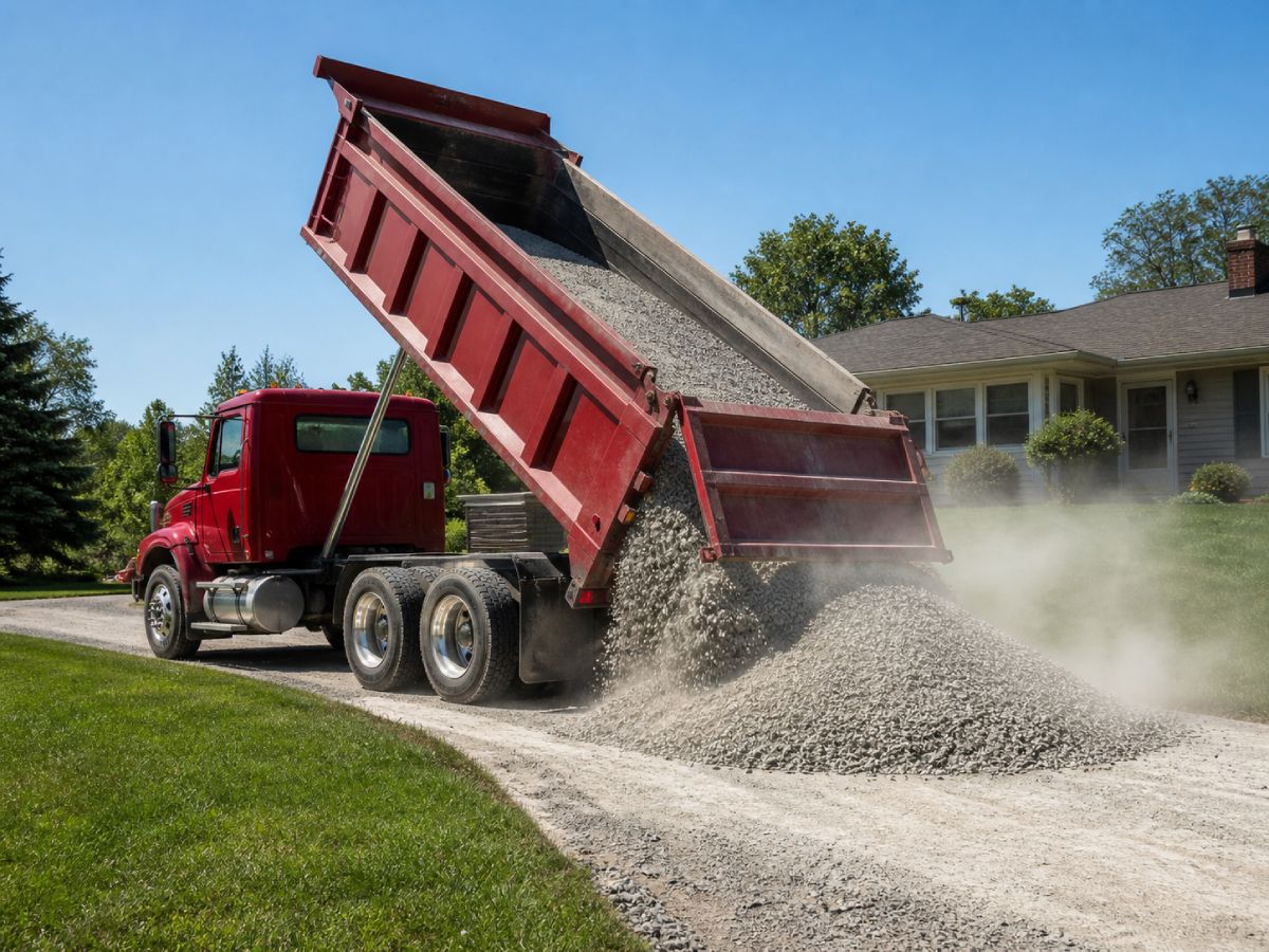How Many Tons of Gravel in a Dump Truck?