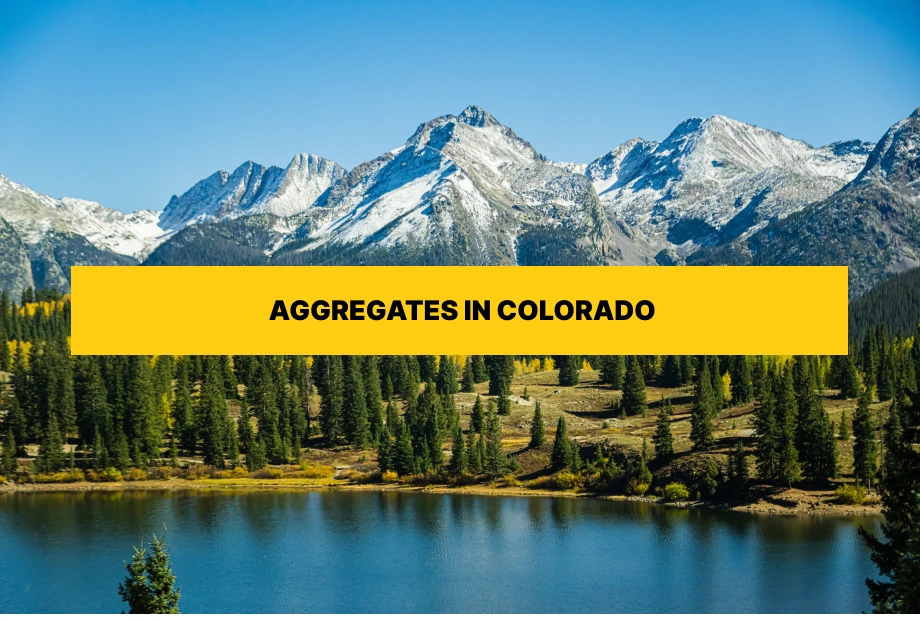 Types of aggregates for free delivery in Colorado