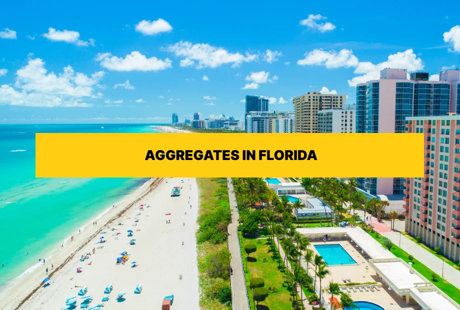 Types of aggregates for free delivery in Florida