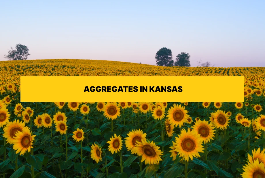 Types of aggregates for free delivery in Kansas