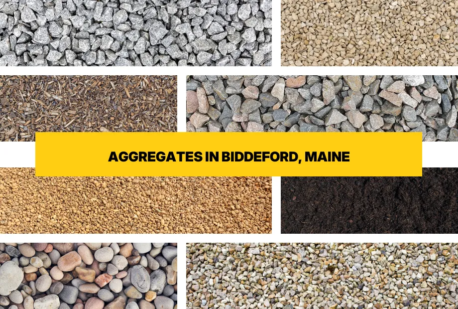 Types of aggregates for free delivery in Biddeford, Maine