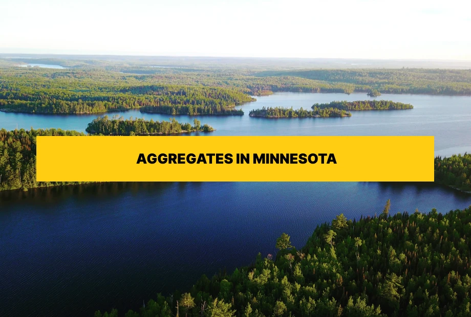 Types of aggregates for free delivery in Minnesota