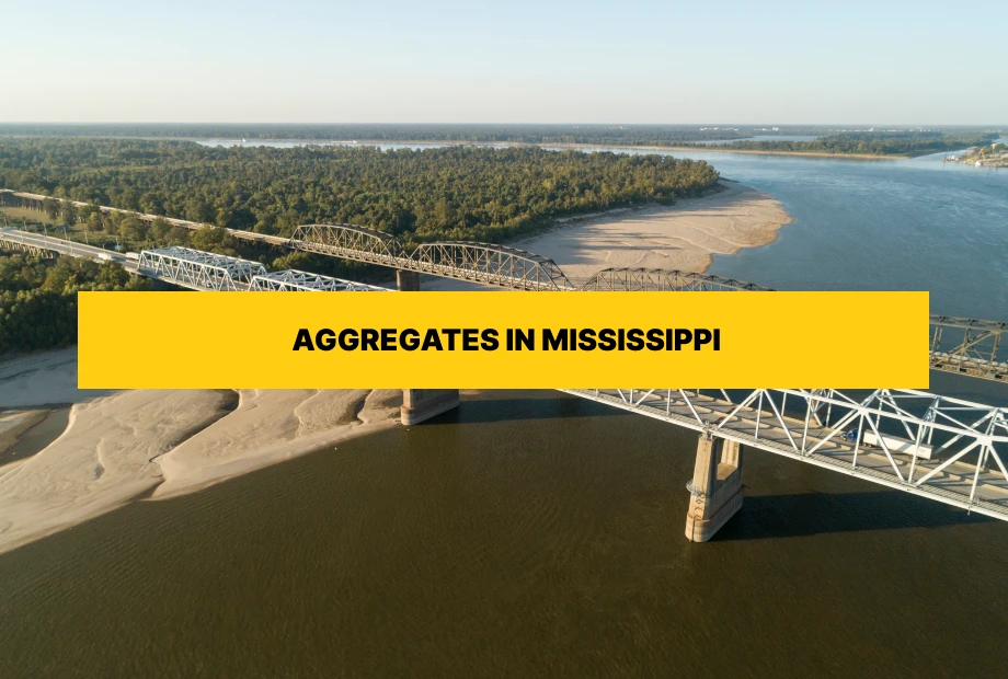 Types of aggregates for free delivery in Mississippi