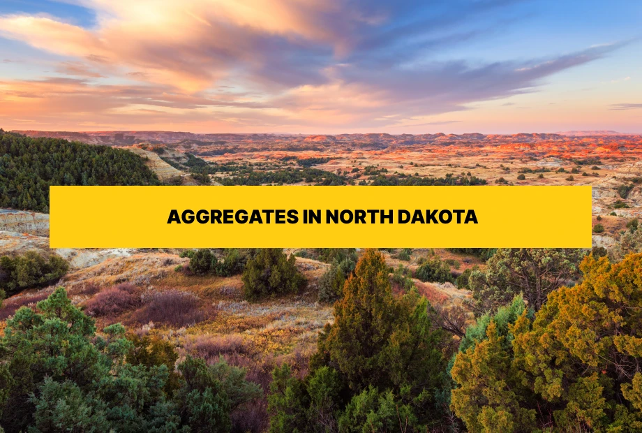 Types of aggregates for free delivery in North Dakota