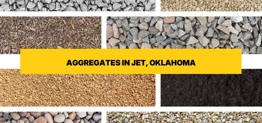 Types of aggregates for free delivery in Jet, Oklahoma