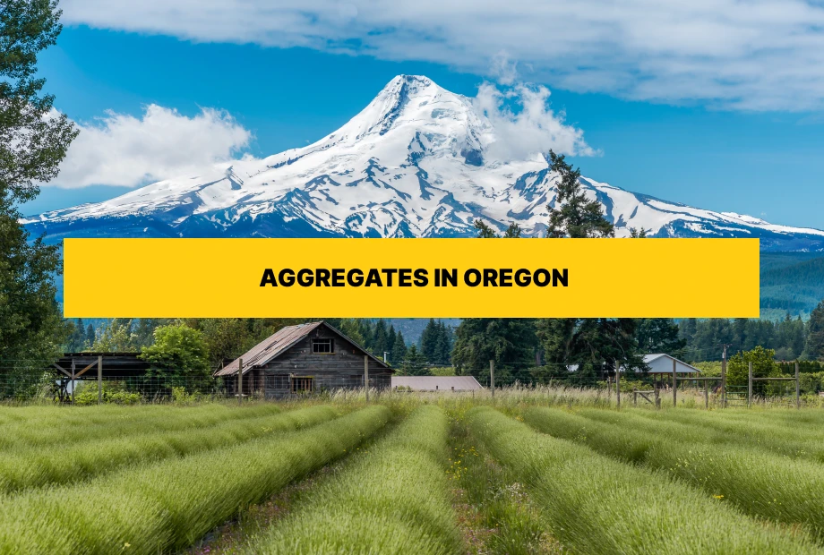 Types of aggregates for free delivery in Oregon
