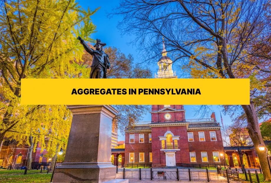 Types of aggregates for free delivery in Pennsylvania