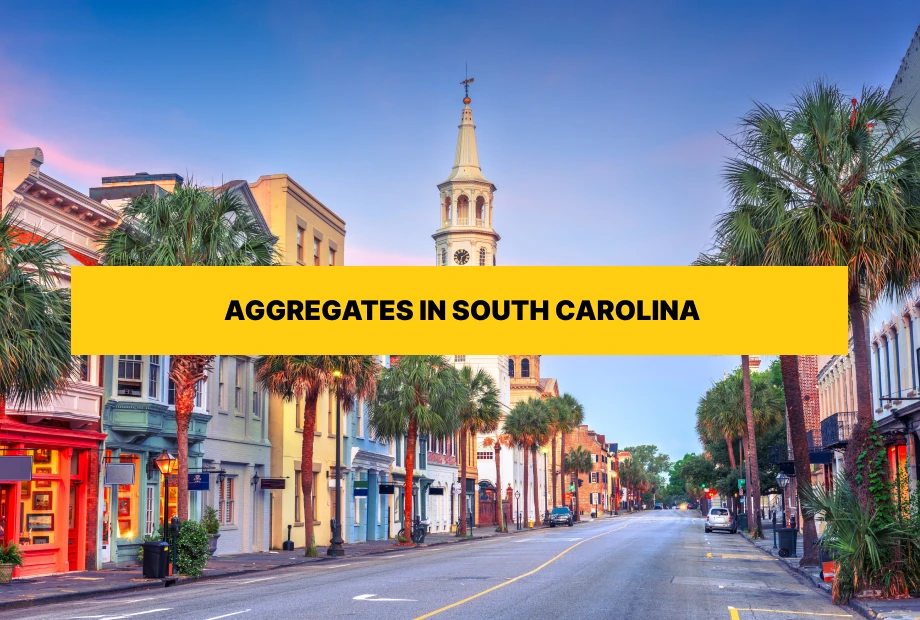 Types of aggregates for free delivery in South Carolina