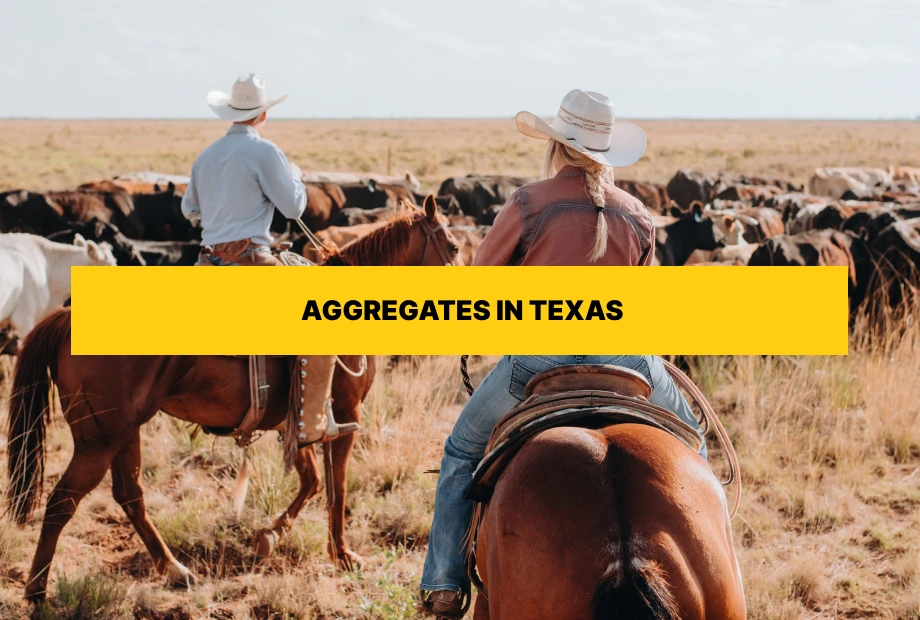 Types of aggregates for free delivery in Texas