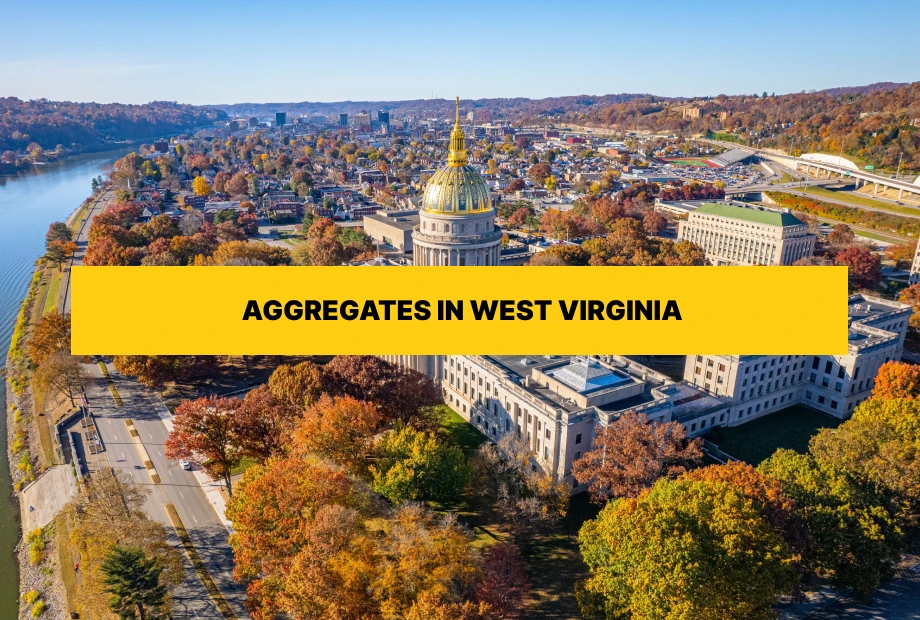 Types of aggregates for free delivery in West Virginia